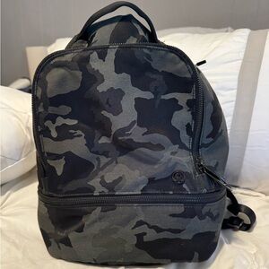 Lululemon Black Camo Backpack